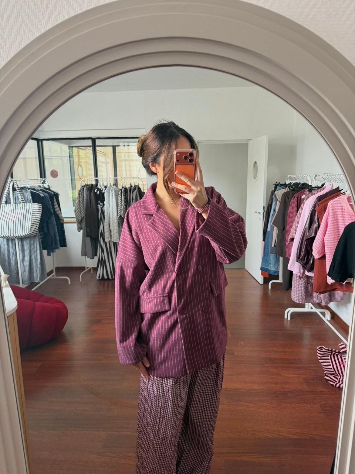 Blazer SIENNA  bordeau