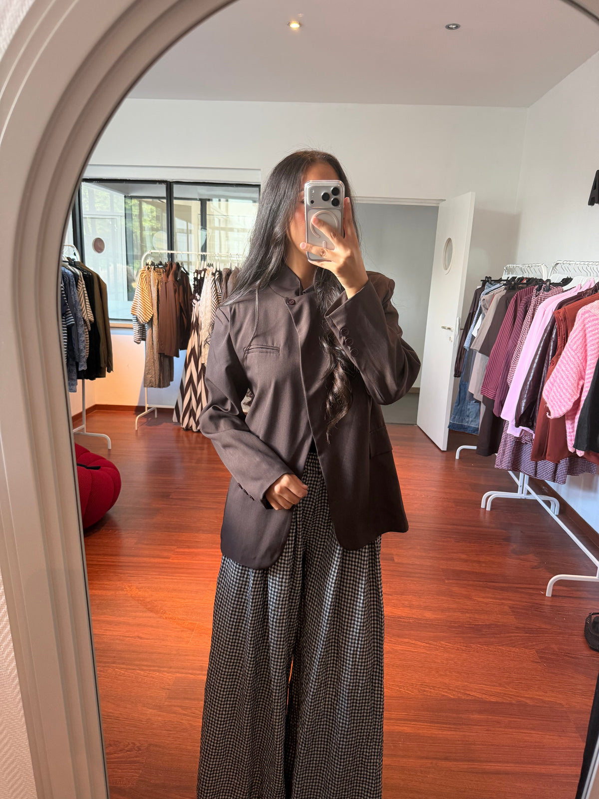 Signature pants brun