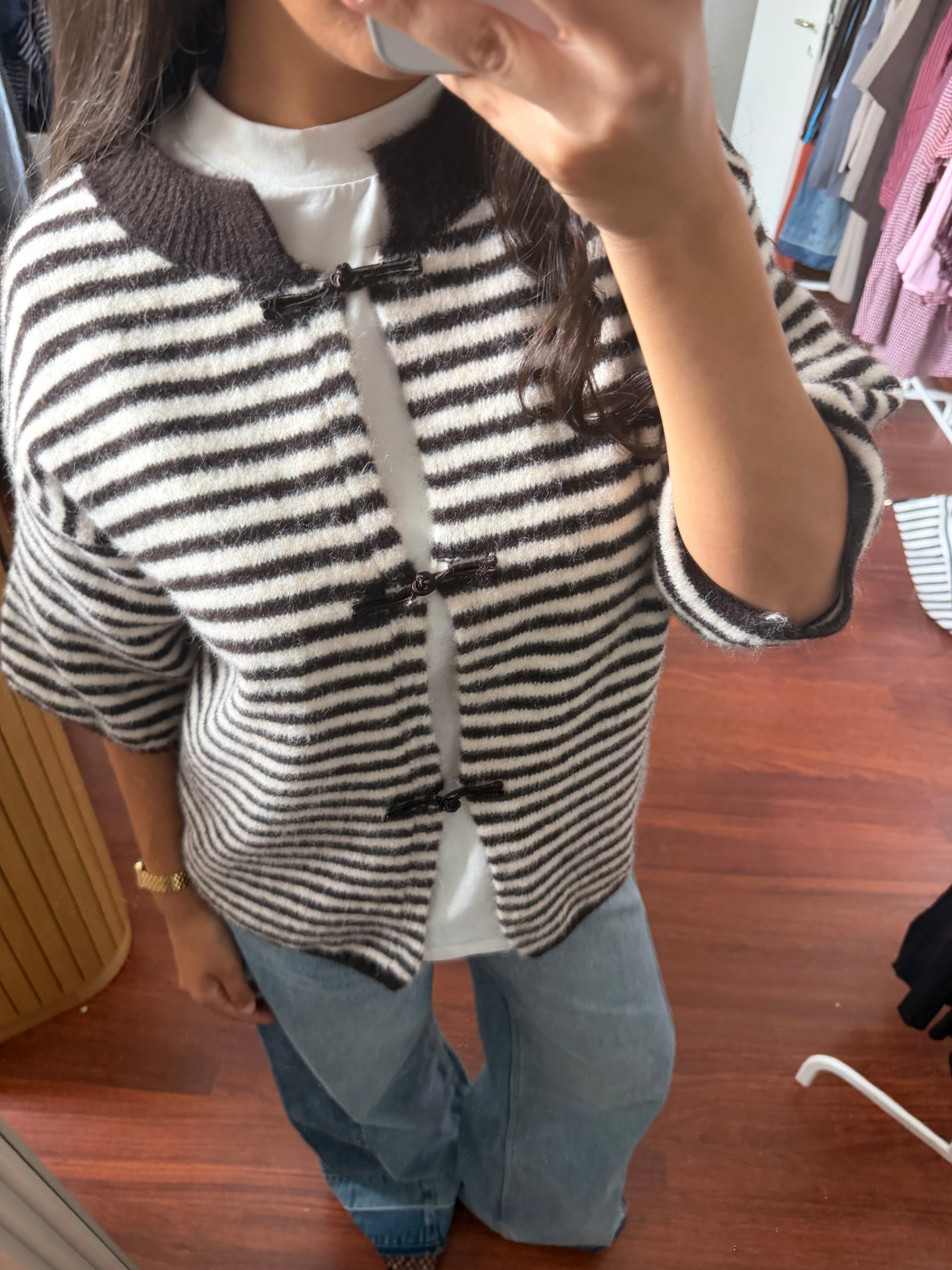 Cardigan EVA brun