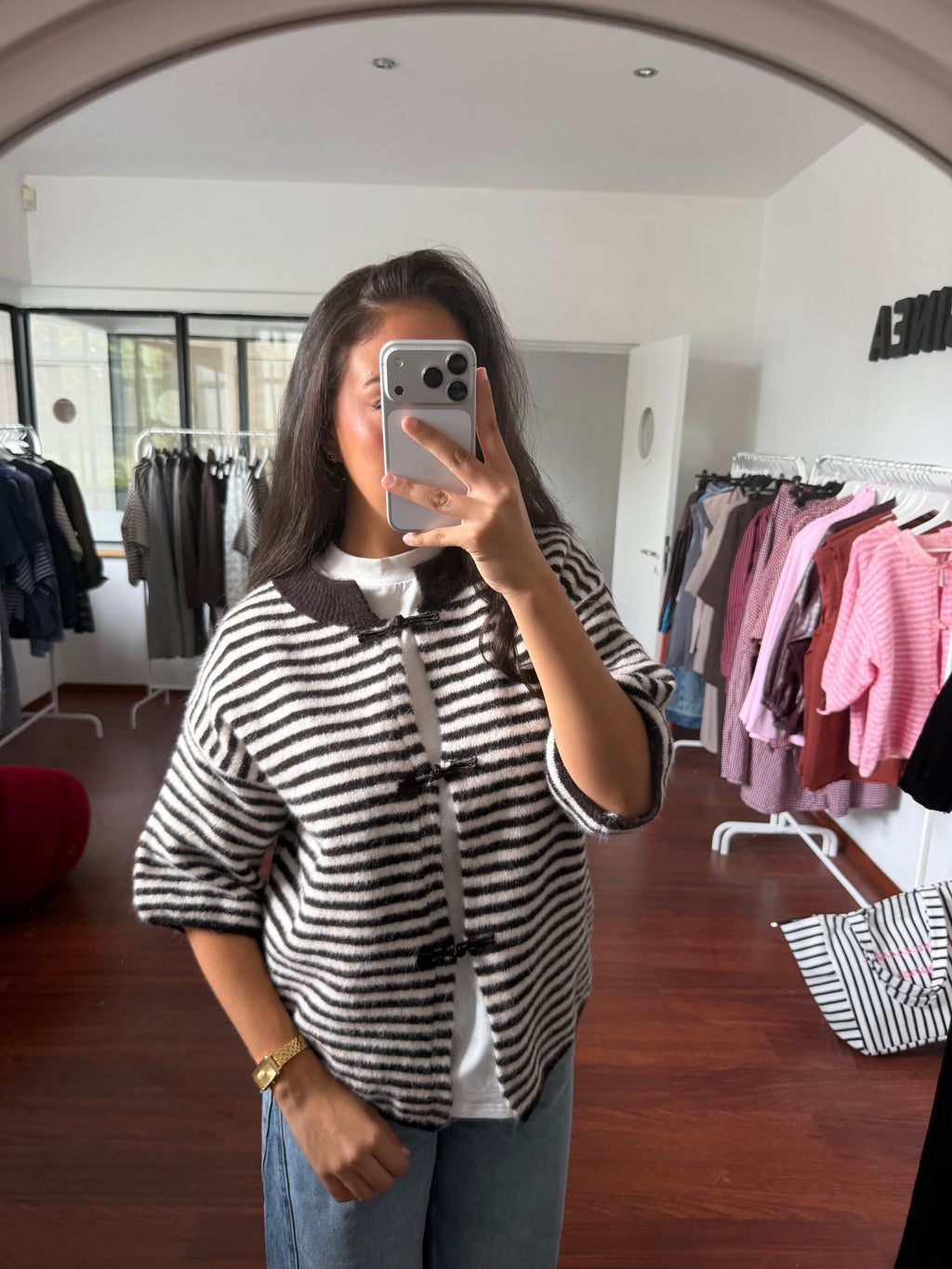 Cardigan EVA brun