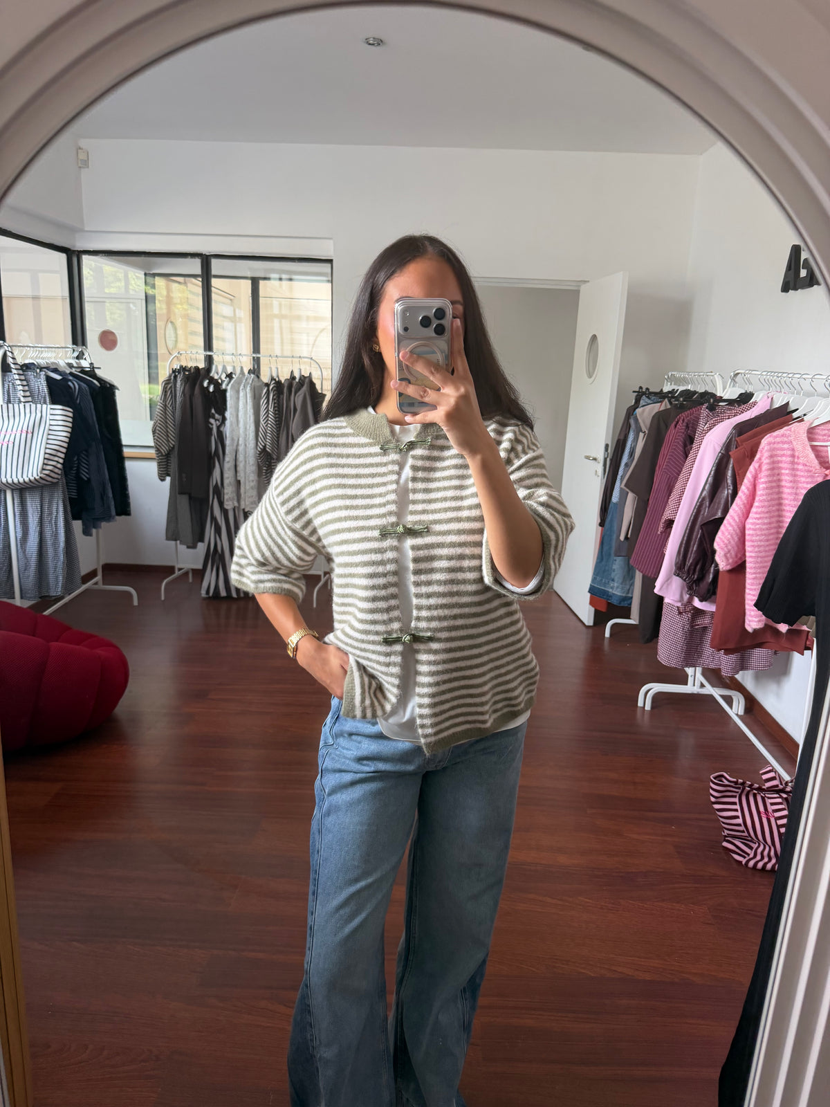 Cardigan EVA vert