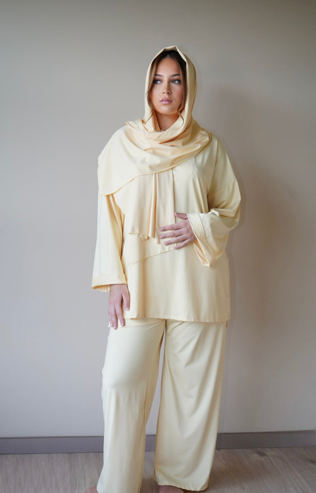 Burkini classy BUTTER YELLOW