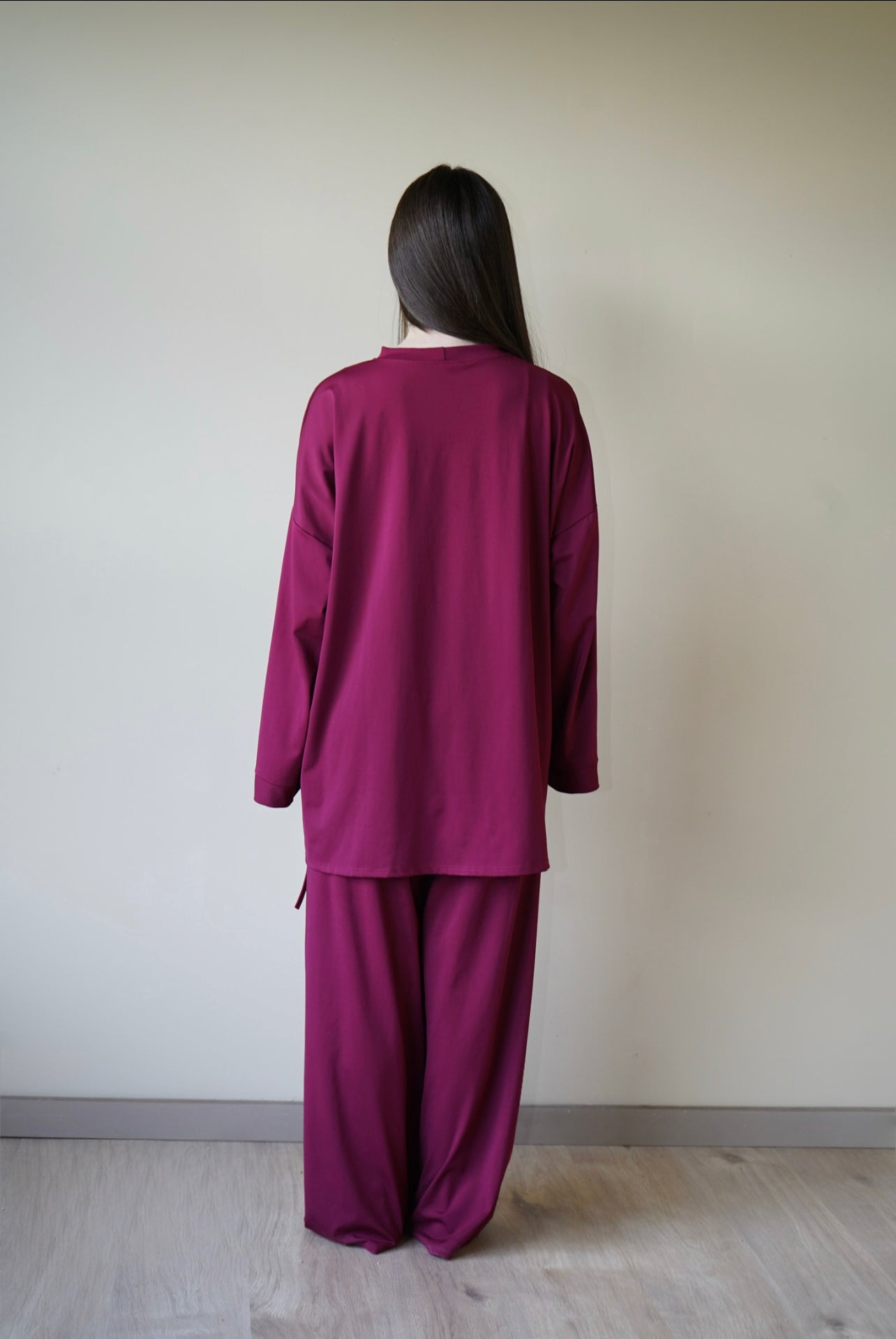 Burkini classy BURGUNDY