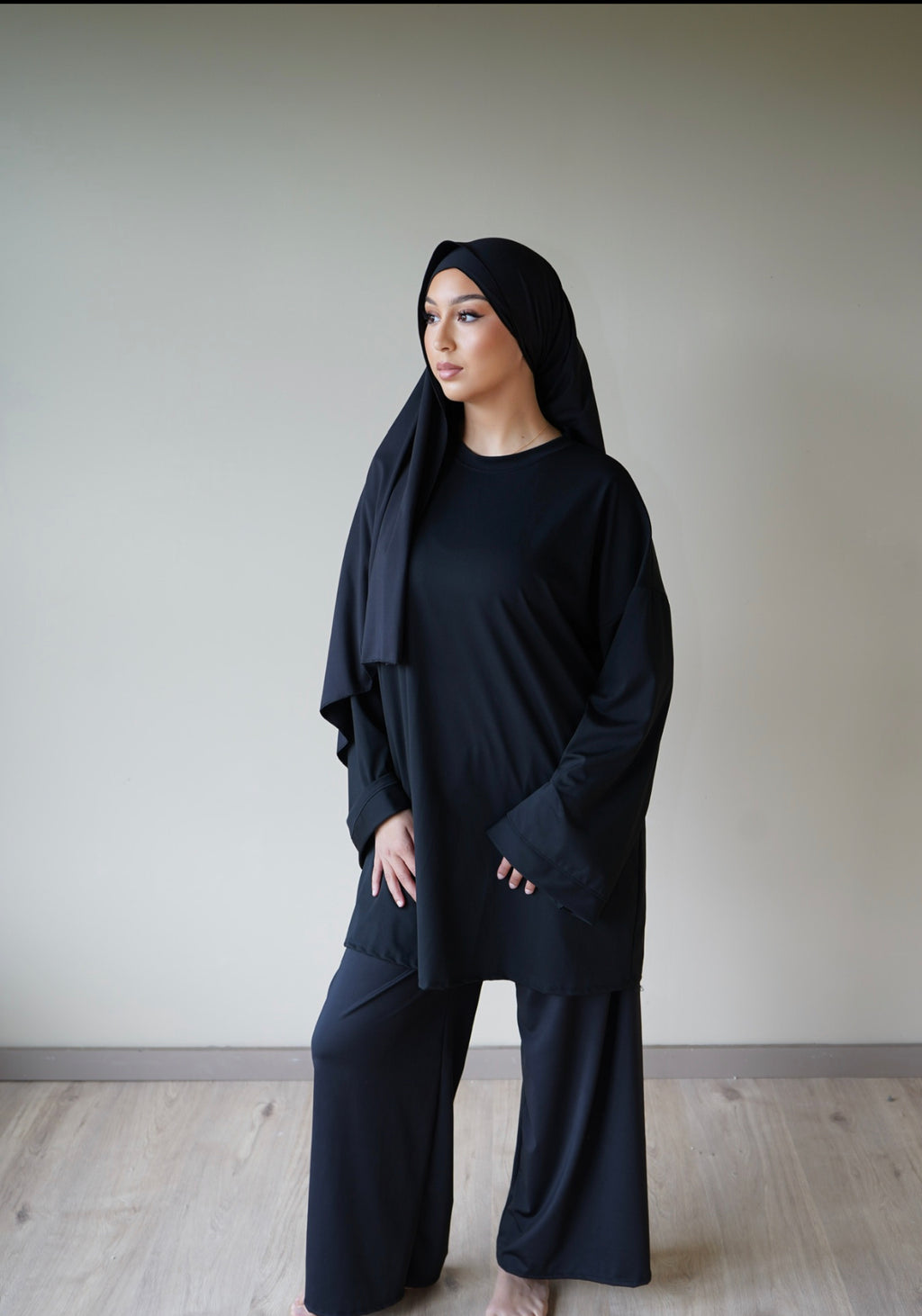 Burkini krabi en BLACK