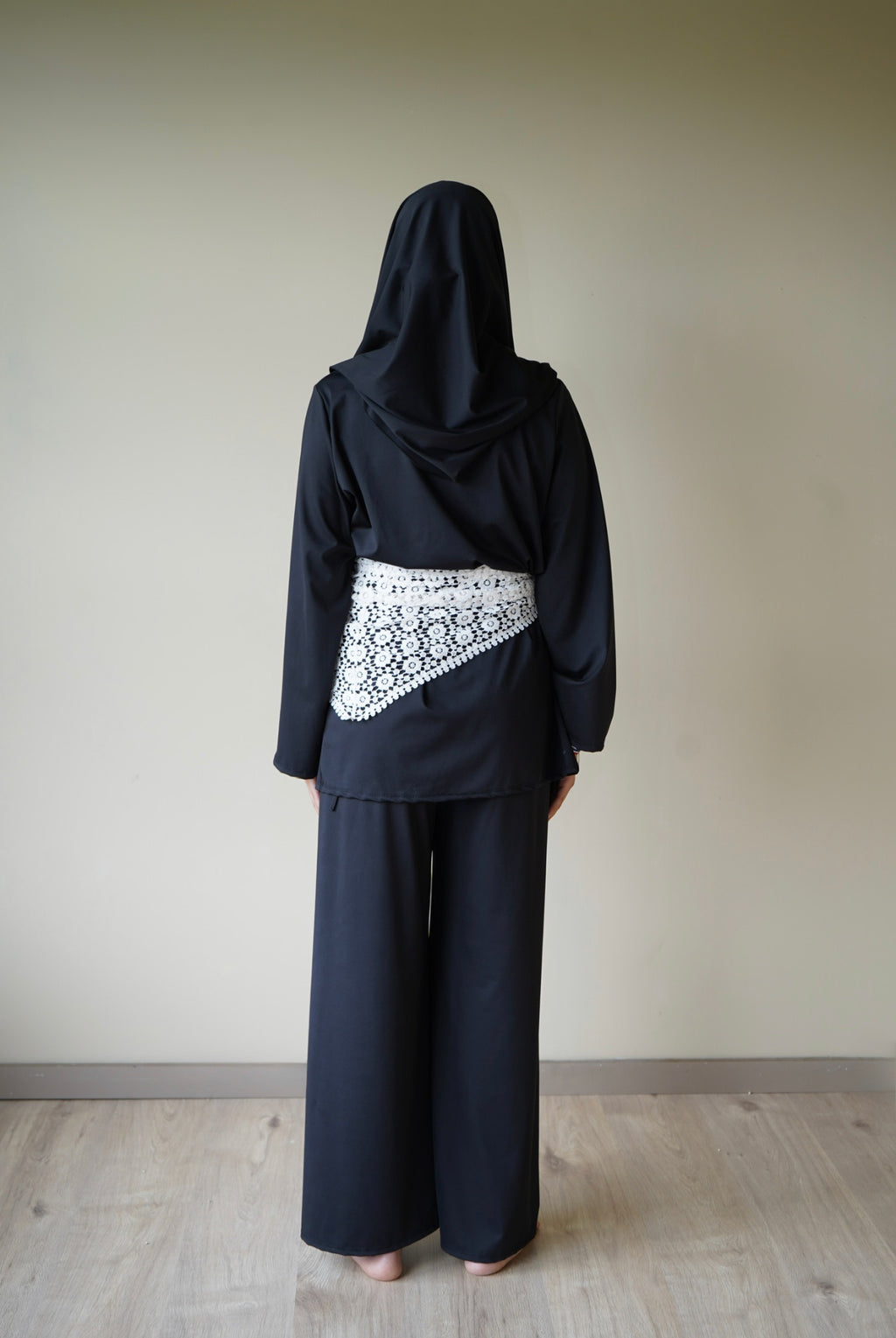 Burkini krabi en BLACK